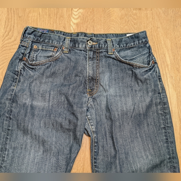 Lucky brand jeans vintage straight 32 x 29 dark blue denim stretch - Picture 4 of 6